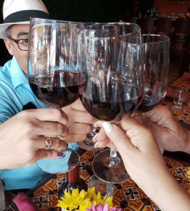 Cheers wine