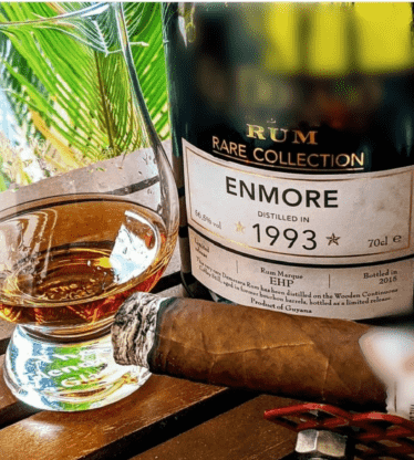 Rare Rum And A Fresh Cigar